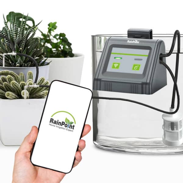 RainPoint WiFi Water Tank Pump Timer, WiFi Automatic Watering System